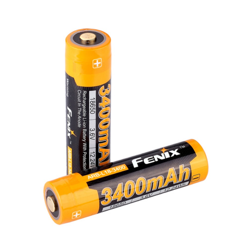 Аккумулятор 18650 Fenix ARB-L18 (3400mAh), ARB-L18-3400 фото 2